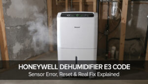 Honeywell Dehumidifier E3 Code: Meaning and Instant Fix